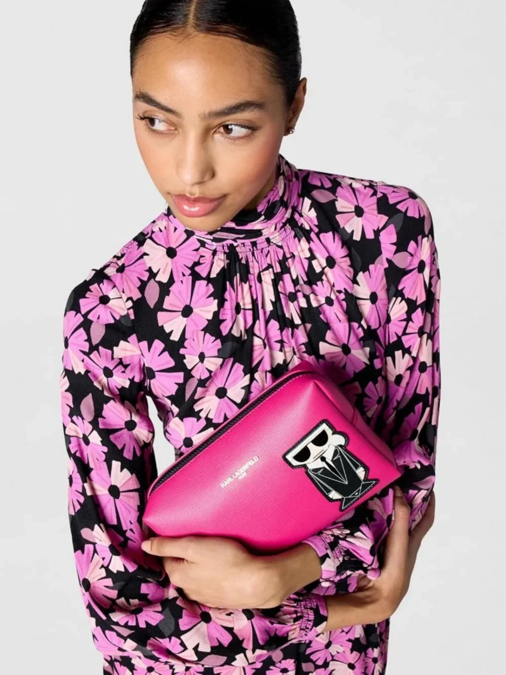 Chic Women's Maybelle Cosmetic Bag - Stylish Makeup Organizer & Travel Essential